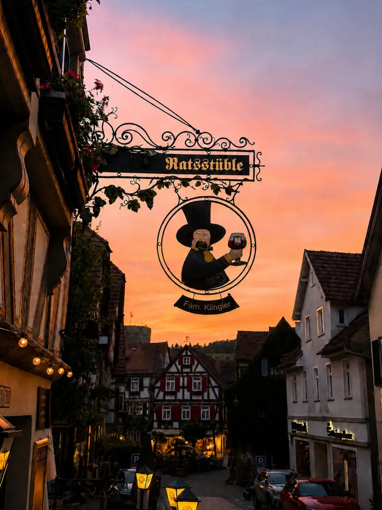Besigheim zur blauen Stunde