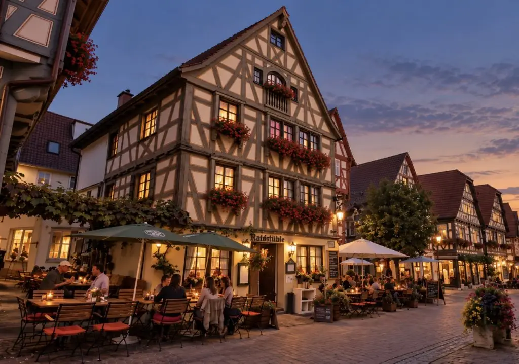 Terrasse in der Altstadt
